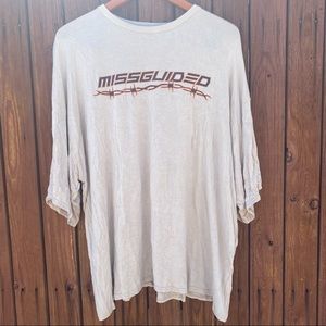 Oversized Misguided Tee